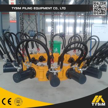 China 600mm-1800mm Pile Diameter Hydraulic Pile Cutter , Hydraulic KP380A Pile Breaker Machine For Excavator for sale