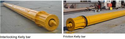 China Hydraulic Rotary Borehole Drilling Rigs Interlocking And Friction Kelly Bar For Xcmg Spares Parts for sale
