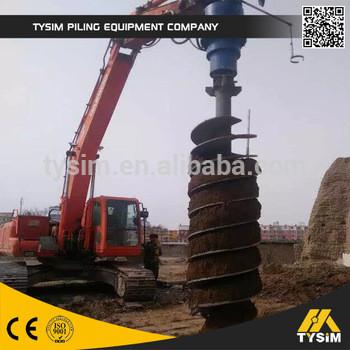 China Construction Tooling Hydraulic Auger Drill KA6000 Top Drilling Hole Equipment Part for sale