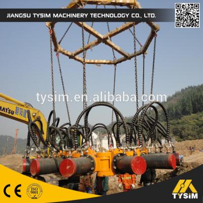 China KP315A Hydraulic Round Pump Crushing Piles Rock Breaker Machinery High Efficiency for sale