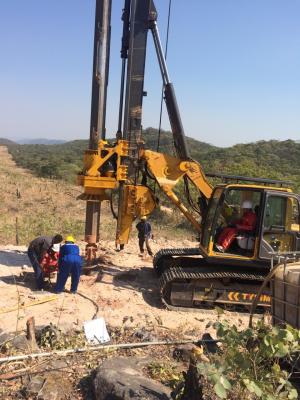 China Estabilidade alta avaliado 52m Max Drilling Depth Borehole Piles do poder 112kw de equipamento de broca da fundação da construção de Kr150c à venda