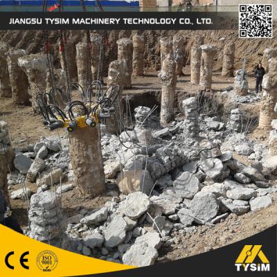 China KP315A Concrete Pile Machine Excavator Tooling Round Concrete Pile Cutter Diameter 350-1050 mm Max.rod pressure  280 kN for sale