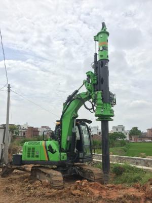 China Driver Foundation Equipment / Hydraulic Piling Rig with Rotary Power Head Max. drilling diameter 1200 mm for sale