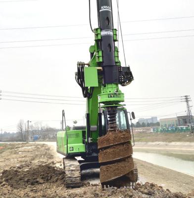 China Construction Machinery TYSIM KR50 Rotary Drilling Machine With 20m Depth for sale