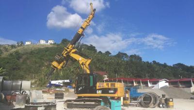 China Tysim KR50A Rotary Piling Rig 50 KN.M 24M Drilling Depth Earth Boring Machine for sale