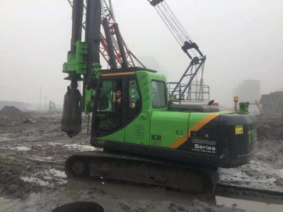 China 20m Small Borehole Drilling Hydraulic Piling Machine Max. drilling diameter 1200mm  High Stability Low Cost for sale