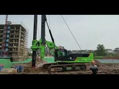 TYSIM KR300C Drilling machine rotary drilling rig with CAT chassis