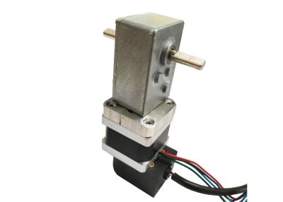 China High Torque Hybrid NEMA 14 small worm gearbox tepper motor  with Planetary Gearbox Encoder for sale