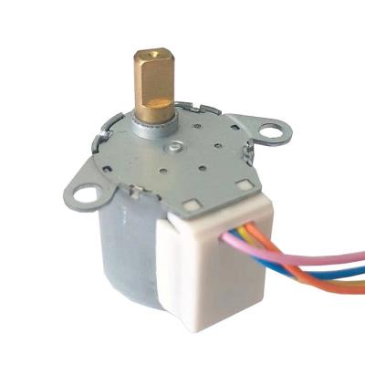 China 20BYJ26 Bipolar Permanent Magnet Stepper Motor 5V With Plastic Gearbox And 4 Cables for sale