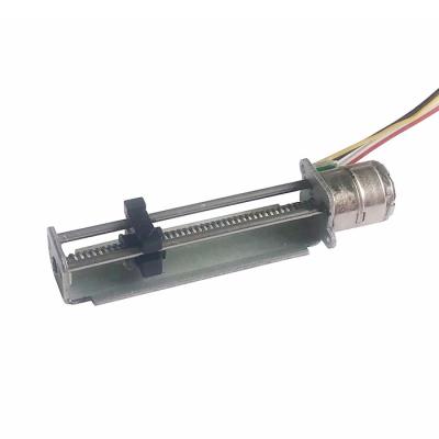 China SM10-42L 10mm diameter mini linear actuator stepper motor with bracket and slider for sale