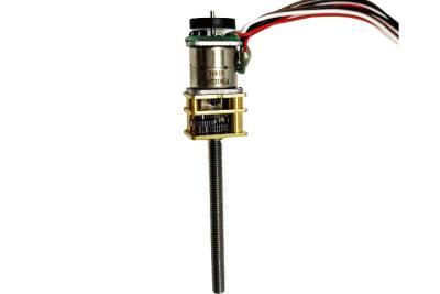 China 18° Step Angle 5Vdc gear motor 10mm screw motor stepper motor with encoder suitable for medical equipment for sale