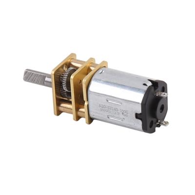 China Unloaded Speed 12000-16000RPM Horizontal Gear Motor With N20 DC Motor Gearbox for sale
