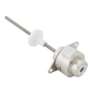 China 25mm External Drive Linear Stepper Motor 5VDC Step Angle 15 ° With POM Nut Screw Motor for sale