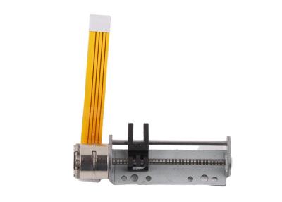 China 2 phases Micro Electric Motor 8mm Diameter Linear Stepper Motor And Slider for sale