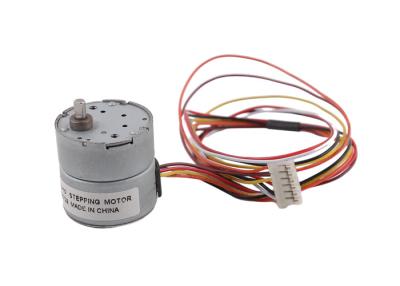 China SM25 Micro Geared Stepper Motor 2 Phase 4 Wirer Bipolar Stepping Motor for sale