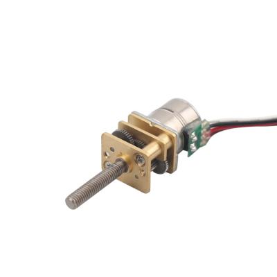 China 5V 10mm Geared Stepper Motor 2 Phase 4 Wires 18° Stepper Motor With Metal Gear Box SM10-816G for sale