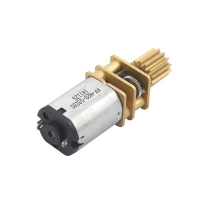 China N20 6V 20mm Small DC Gear Motor Brushed Dc Gear Motor For 3D Printers for sale