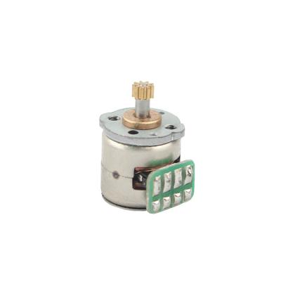 China CW/CCW 3.3V 18 degree 8mm miniature pm stepper motor Bipolar Drive Mode Long Using Life for Door Locks for sale
