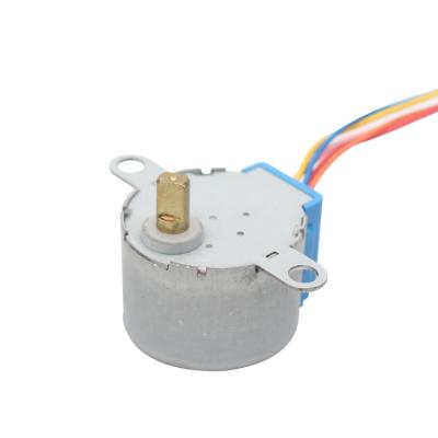 China 12V Four Wire Stepper Motor , PM 1/64 Small Reduction Stepper Motor for sale