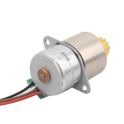 China 60mA 15mm Permanent Magnet Stepper Motor With Metal Gearbox 18 Degree SM1516 for sale