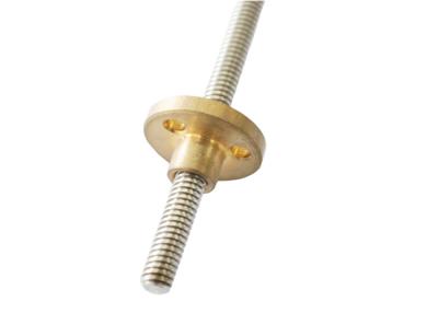 China T Type Lead Screw And Nut / Screws And Bolts Hardware National Standard for sale