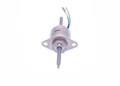 China Through Shaft Mini Screw Linear Stepper Motor 20mm Step Angle 7.5 Degree for sale