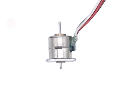 China 10mm Mini Permanent Magnet Stepper Motor 5v 2 Phase 18 Degree for Intelligent Security Products、Camera Lenses for sale