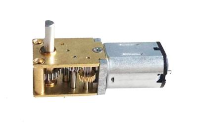China Worm reducer Gearbox N20 Dc Gear Motor 3v 6v 12v right-angle reducer motor for sale