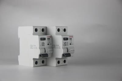 China CE Rated 10kA Residual Current Circuit Breaker RCCB Type S Selective Time Delay for sale