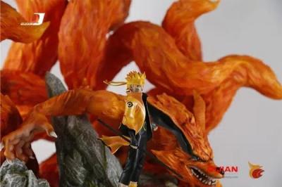 Китай Декорация Наруто Курама Акционная фигура смола Аниме фигуры продается
