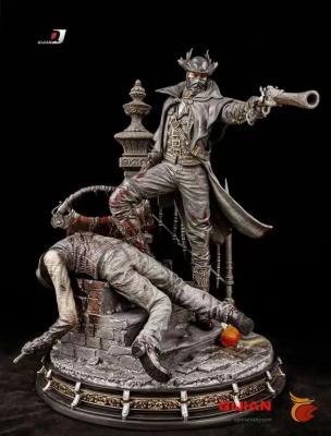 China Decoración Bloodborne La estatua del cazador OEM en venta