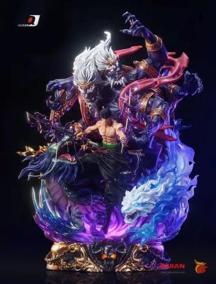China King Of Hell Zoro Anime Resin Statue Oem Product for sale