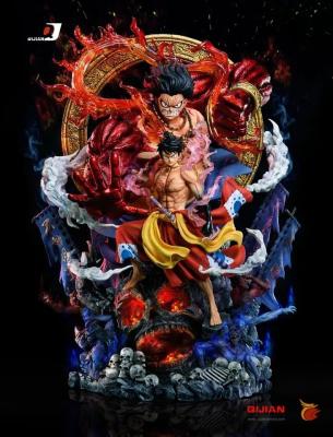 China Immovable Wisdom King Luffy Gear 4 Action Figure for sale