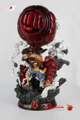 China OEM LUFFER GEAR 4 Anime Resin Statue Collectibles for sale