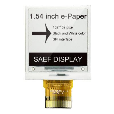 China 152x152 Dots Resolution 1.5 Inch E Ink Display MCU Interface EPD for sale