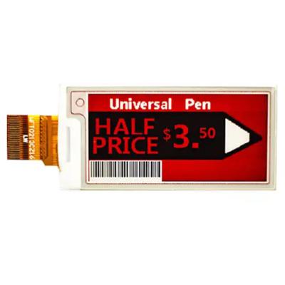 China 2Pantalla Eink de 13 pulgadas Resolución de 122x250 puntos, pantalla desnuda, módulo de pantalla de papel electrónico, 3 colores rojo, negro y blanco en venta