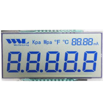 中国 カスタム TN LCD パネル,電圧,電流,温度,電力の文字/セグメントのメーター LCD 販売のため