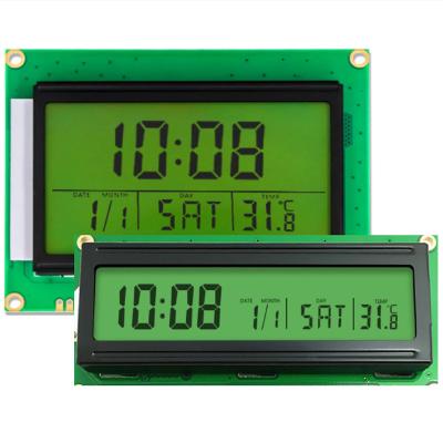 China Custom HT1621 DP1621 VK1621 7 Segment COB SPI Interface Meter Stretched Bar Touch LCD Display Screen Module for sale
