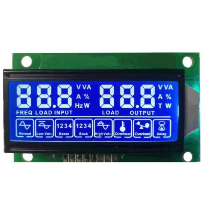 China HT1621 Controller Segment Code LCD Display Module, Customize Segment LCD Display With Backlight for sale