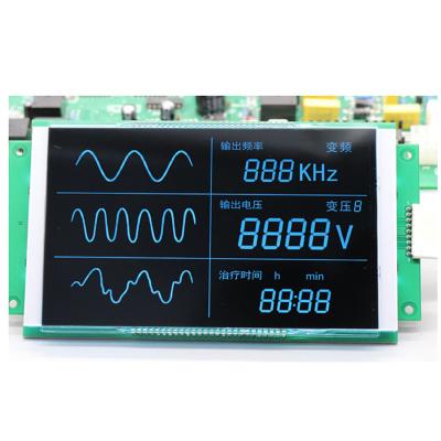 China Custom Negative Segment VATN LCD Display With HT1621 ST7035 Controller for sale