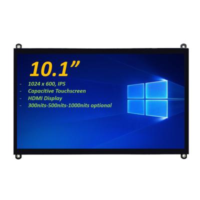 Cina 10Display LCD TFT da 0,1 pollici 1024*600, 5 punti touch Compatibile con Raspberry Pi, 60Hz di aggiornamento in vendita