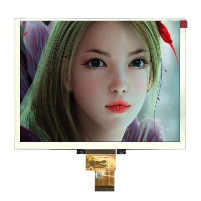China Hard Coating 8inch Industrial TFT Display 800x600 Dots 24-Bit RGB 50 Pins for sale