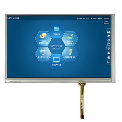 China 7 Inch Industrial TFT Display 40 Pin 800x480 RGB Interface With Resistive Touch Screen for sale