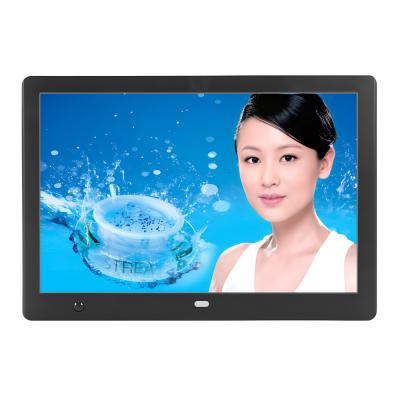 China Digitaal fotoraam 10,1 inch IPS 1280x800, met knopcontrole, automatisch afspelen van gedraaide video's en afbeeldingen Te koop