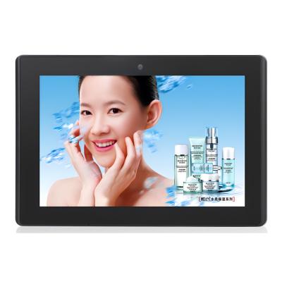중국 10인치 소형 디지털 표지 LCD 광고 모니터 1280*800 Ips 화면 비디오 디스플레이 슈퍼마켓 쇼핑몰 판매용