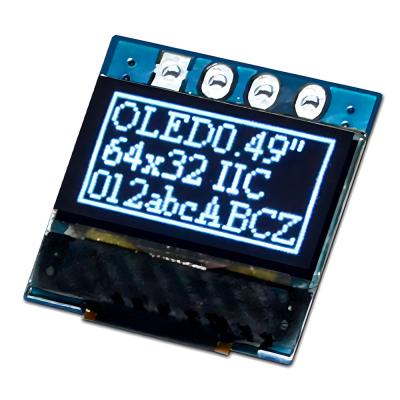 Китай Графический OLED 0,49 дюйма с 4 заголовками SSD1315 Поддержка интерфейса I2C продается