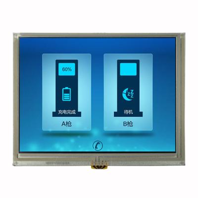 China 40 Pin Color 5.6 Inch TFT LCD RGB Display With Resistive Touch Panel for sale