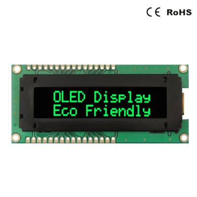 China Character 16x2 OLED Display Module Blue Green White Red Color for sale
