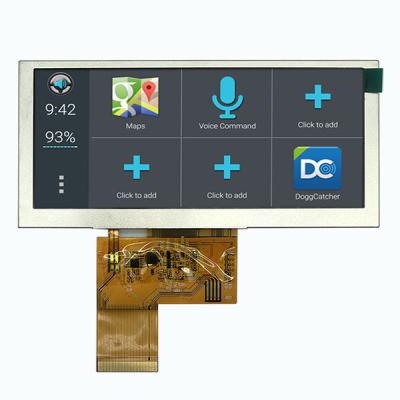 China tipo pantalla de la barra 800x320 de TFT LCD 4,6 pulgadas con tacto capacitivo de PCAP en venta
