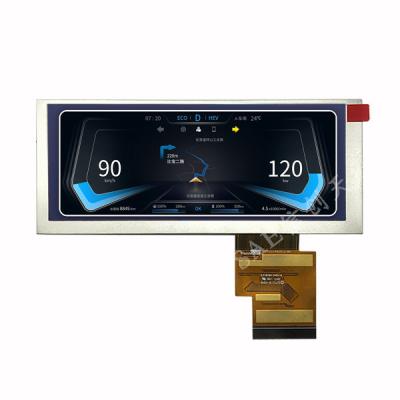 China 5.8 Inch Bar Type TFT LCD Module RGB 24 Bits For Vehicle Advertising Display for sale